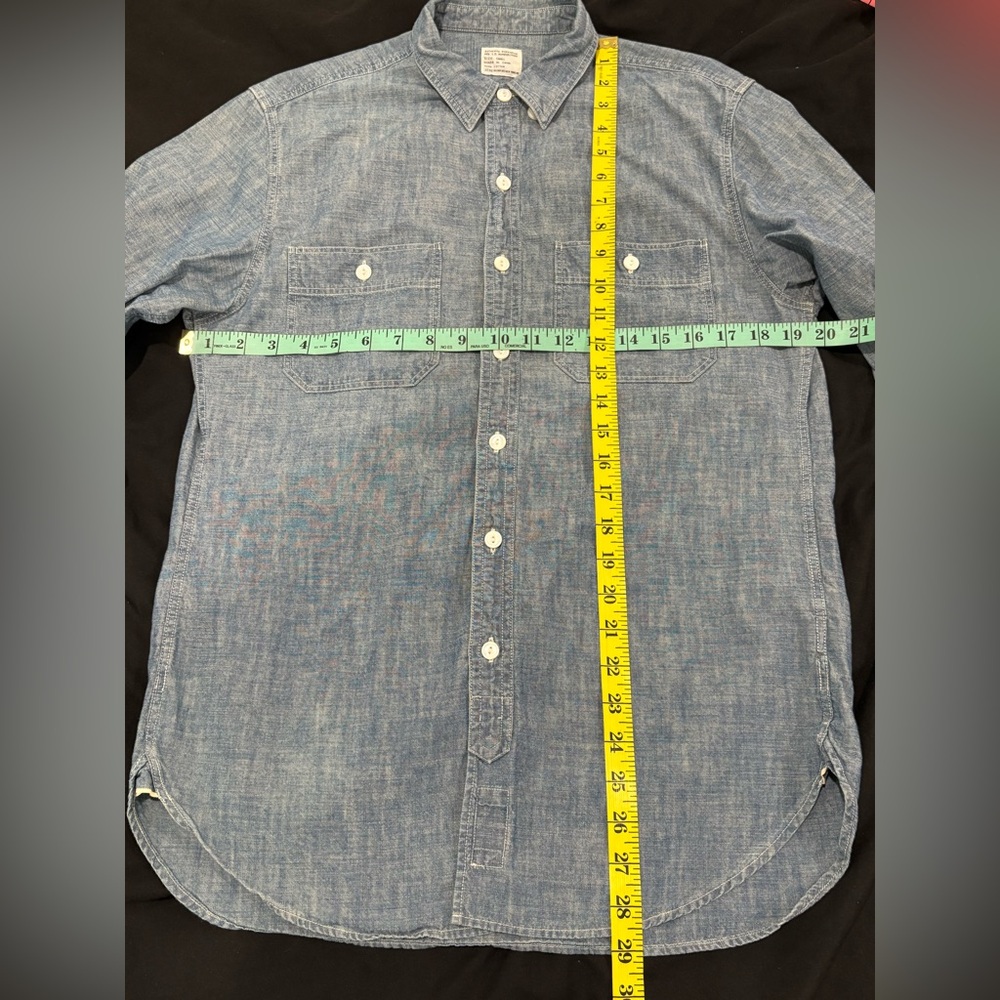 J. Crew Men’s Light Blue Casual Button Down Shirt Size S - Picture 3 of 7
